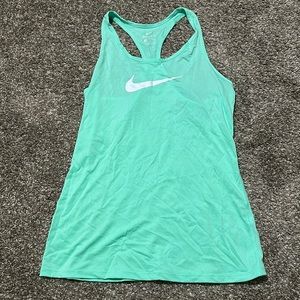Mint green Nike workout tank top. Size M.